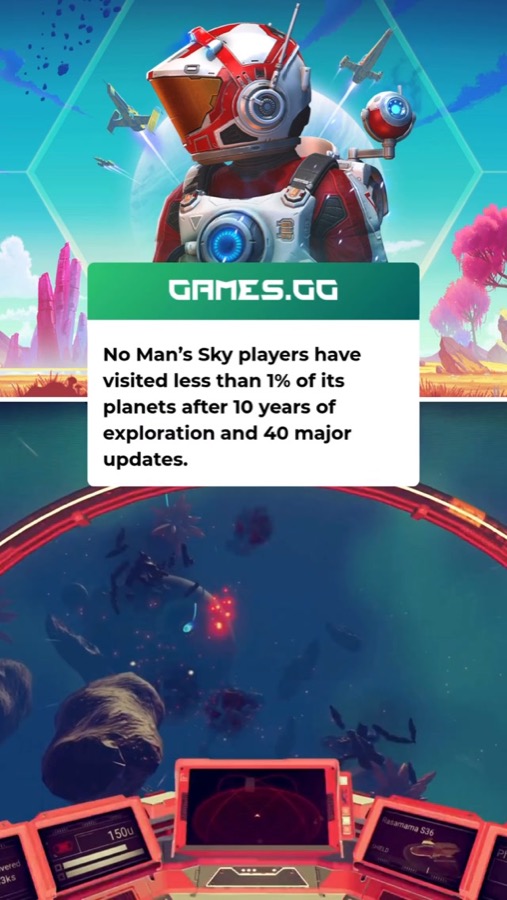GAMES.GG Instagram news video post: No Man's Sky